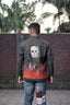Inferno Skull Denim Jacket
