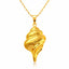 Ocean Whisper Shell Necklace – 18K Gold Plated