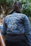 Rose Luxe Embellished Denim Jacket