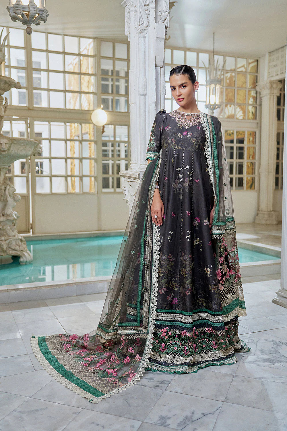 Design 10A Luxury Lawn Eid Edition 2026 Stitched