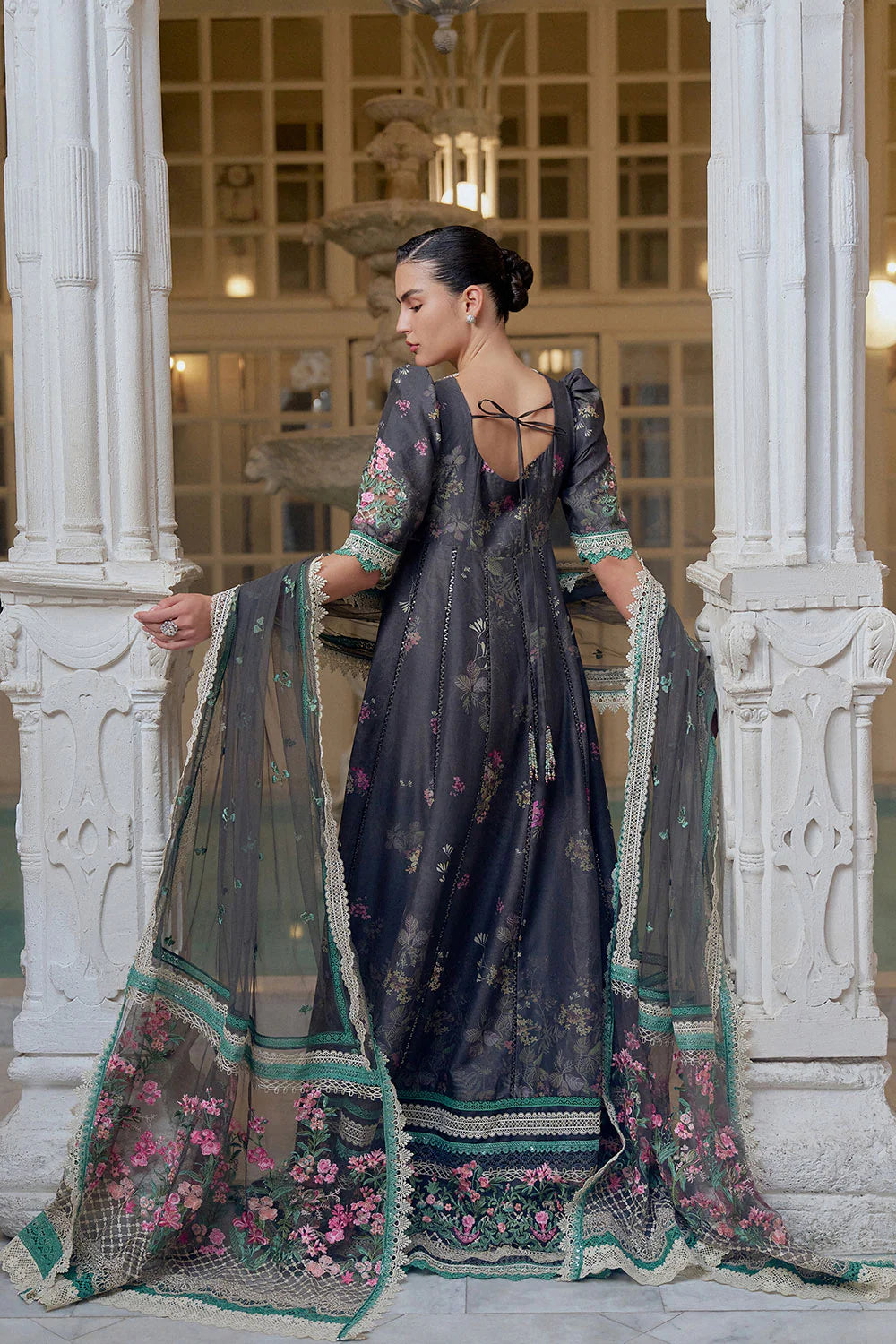Design 10A Luxury Lawn Eid Edition 2026 Stitched Secondary image
