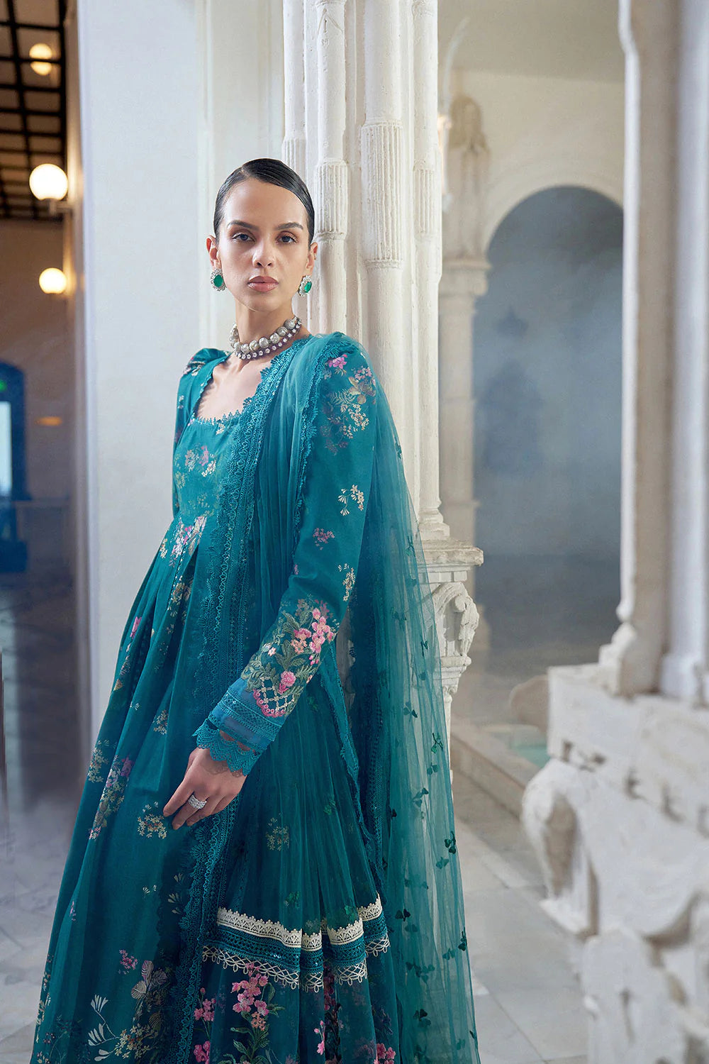 Design 10B Luxury Lawn Eid Edition 2026 Stitched