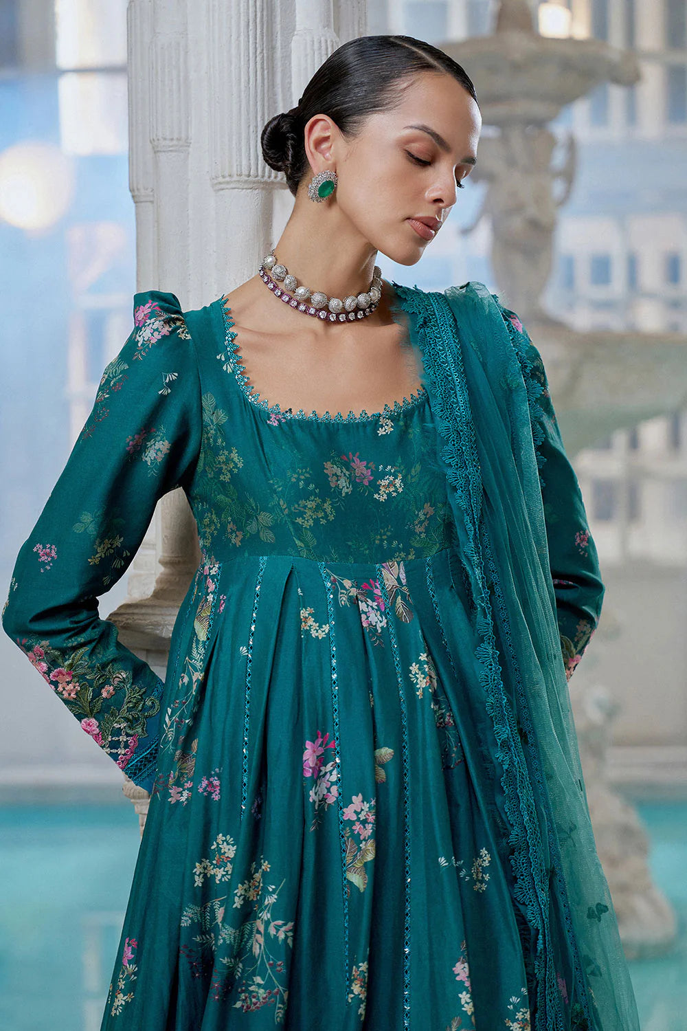 Design 10B Luxury Lawn Eid Edition 2026 Stitched