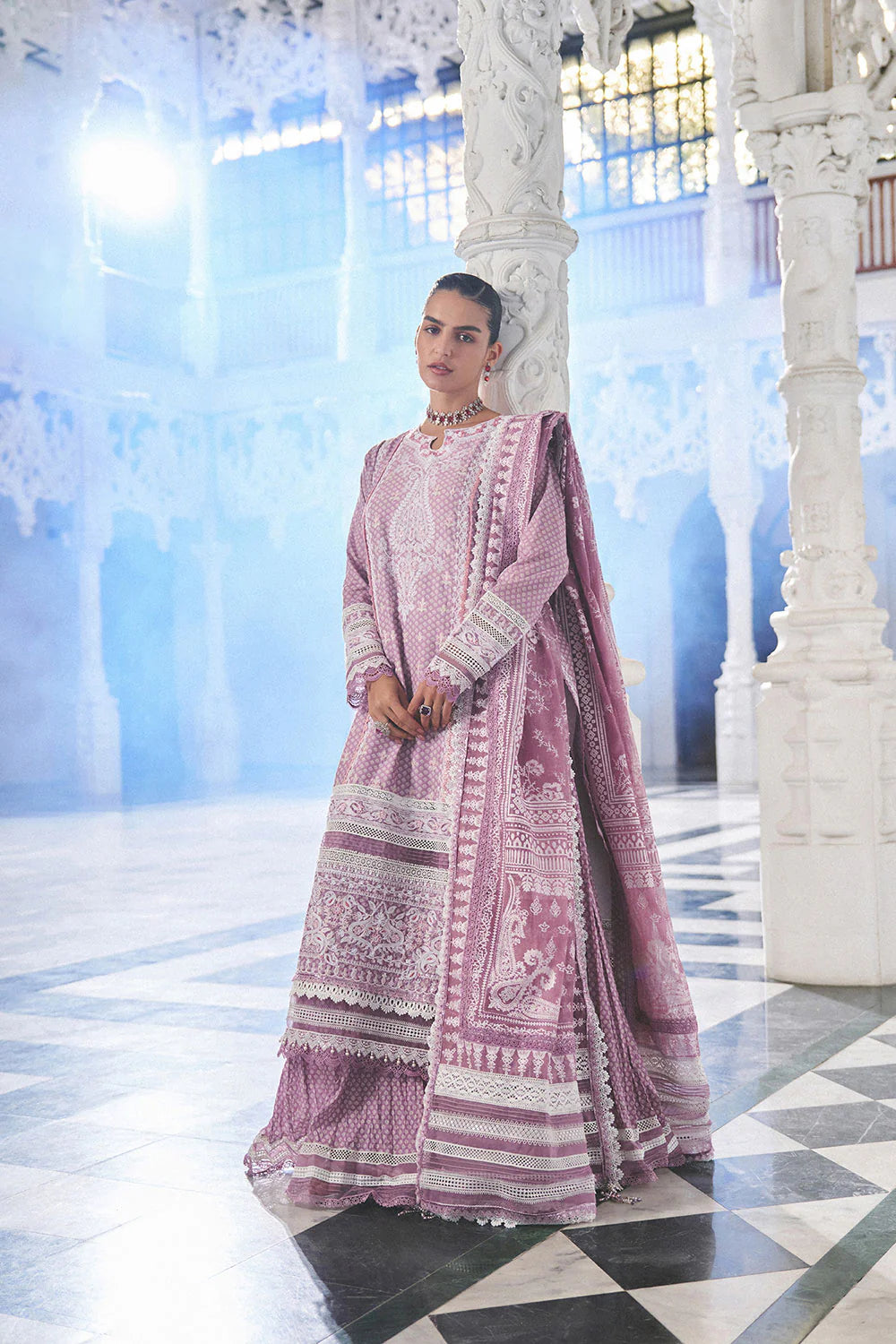 Design 11B Luxury Lawn Eid Edition 2026 Stitched