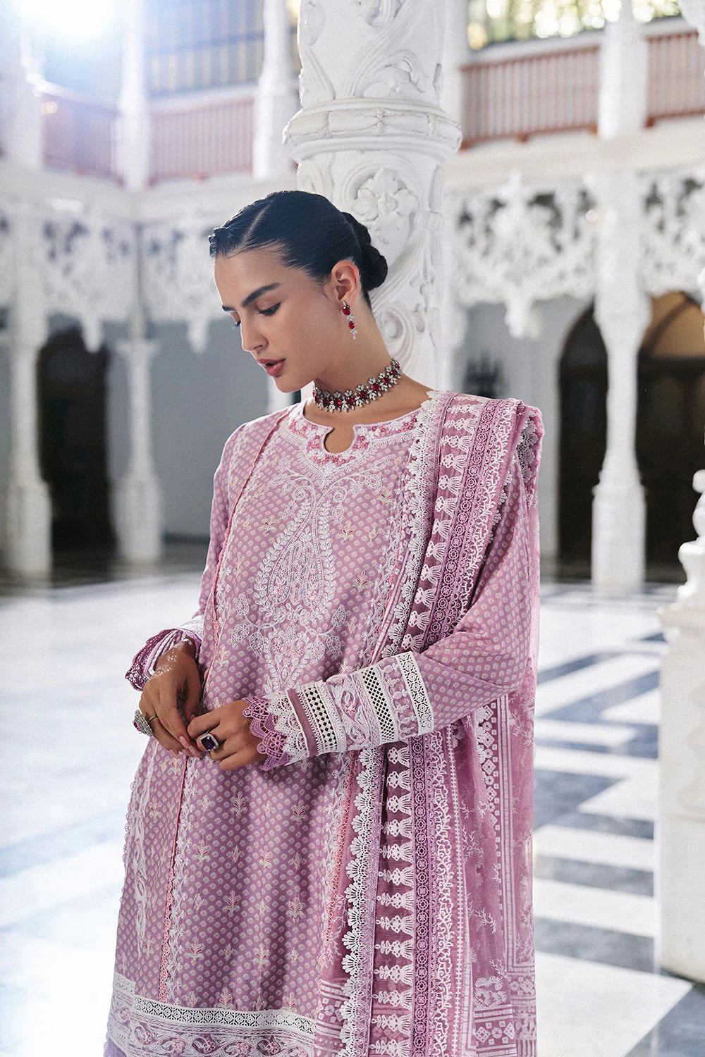 Design 11B Luxury Lawn Eid Edition 2026 Stitched