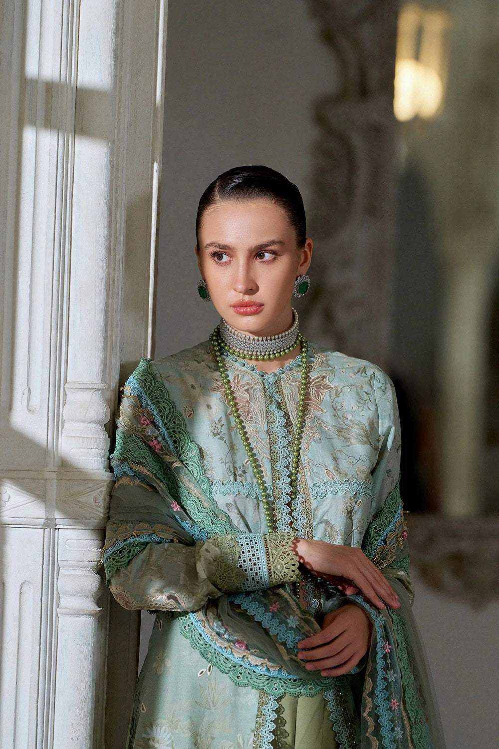 Design 12A Luxury Lawn Eid Edition 2026 Stitched