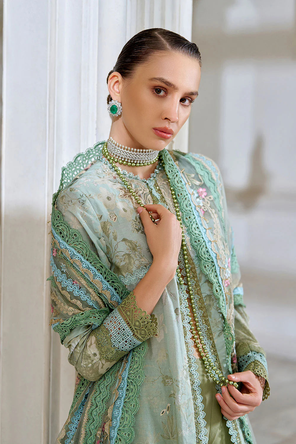 Design 12A Luxury Lawn Eid Edition 2026 Stitched