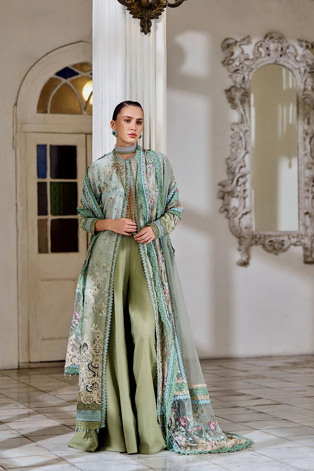 Design 12A Luxury Lawn Eid Edition 2026 Stitched