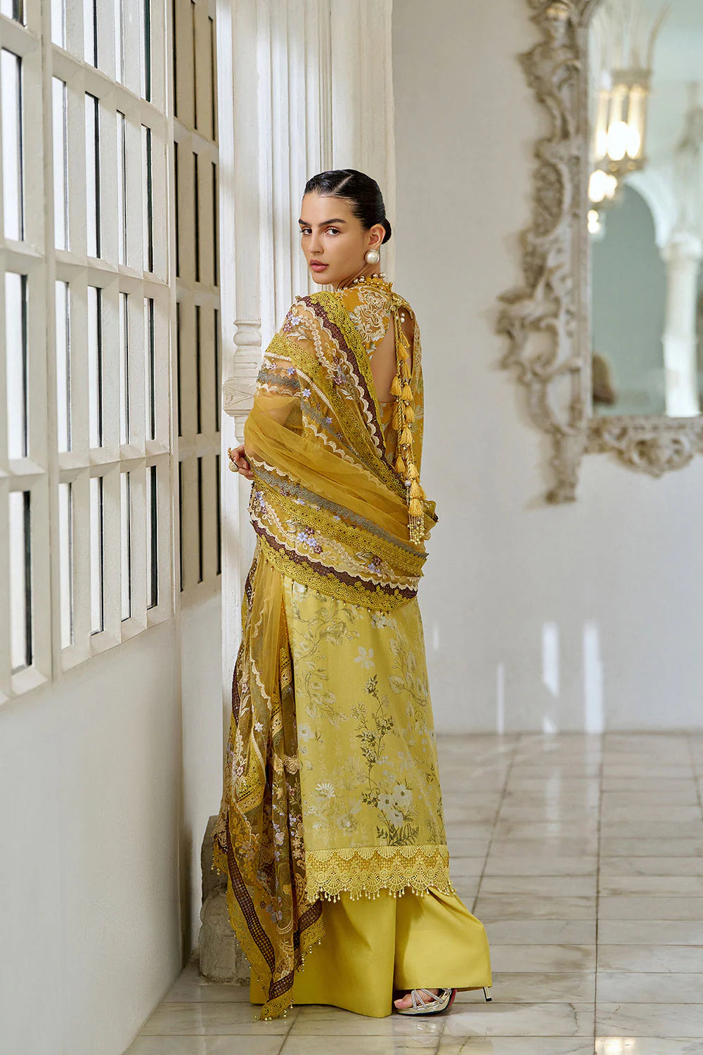 Design 12B Luxury Lawn Eid Edition 2026 Stitched