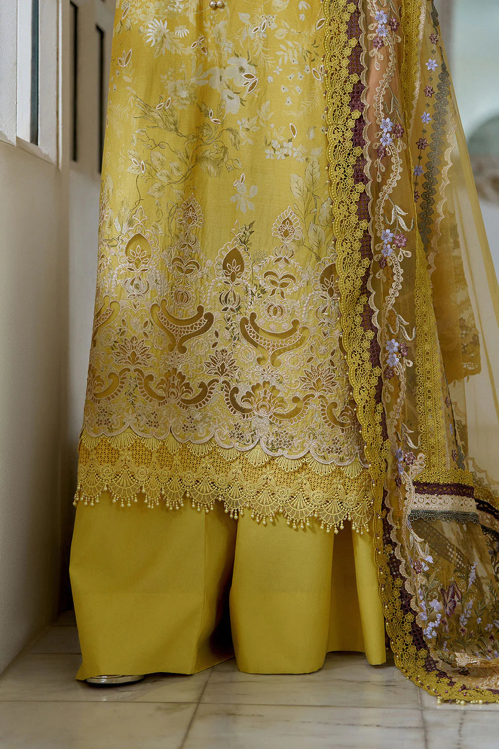 Design 12B Luxury Lawn Eid Edition 2026 Stitched