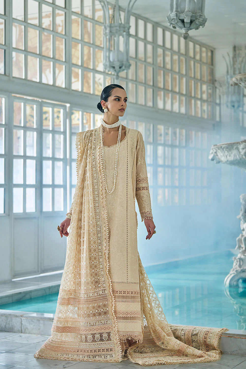 Design 3A Luxury Lawn Eid Edition 2026 Stitched