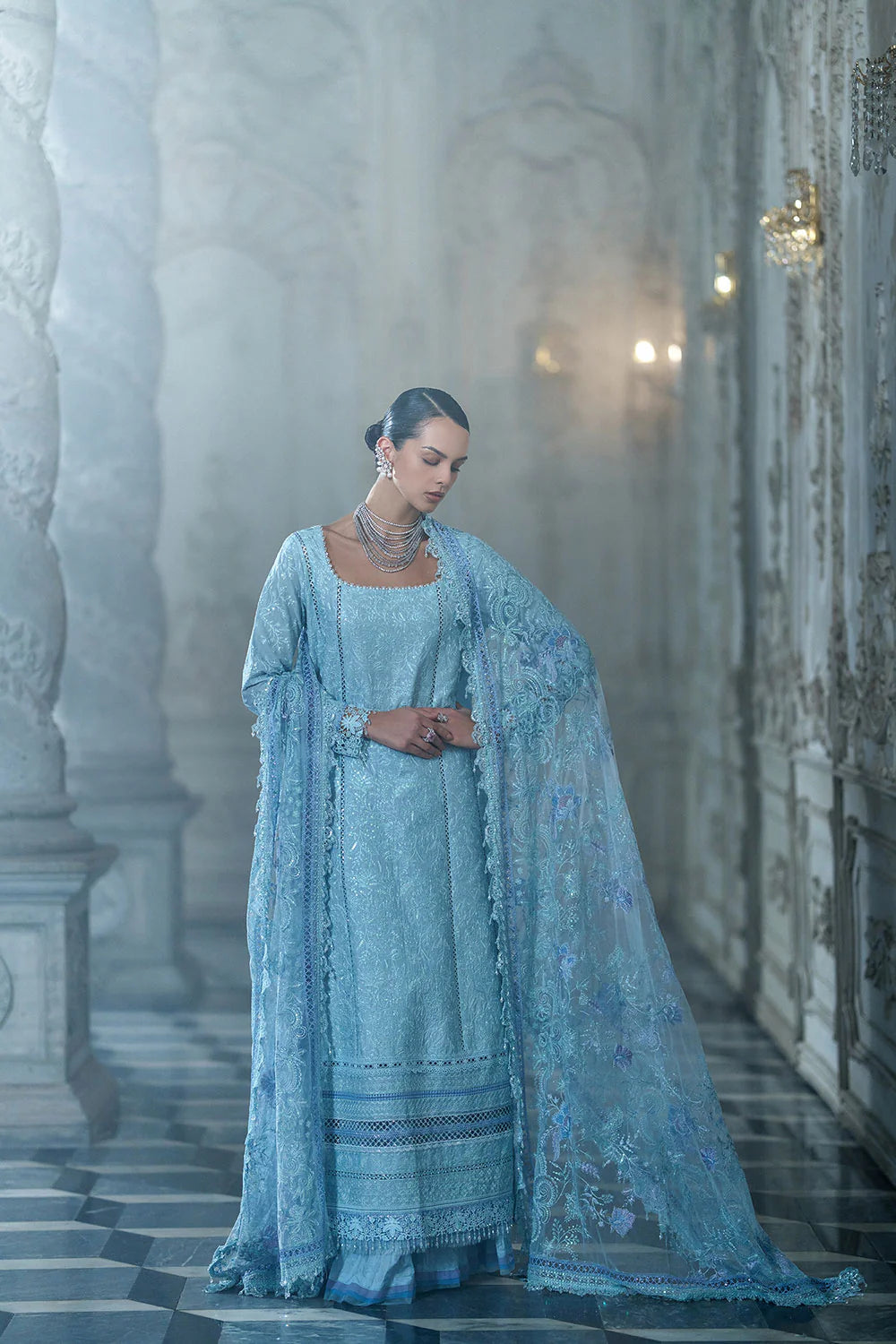 Design 4A Luxury Lawn Eid Edition 2026 Stitched