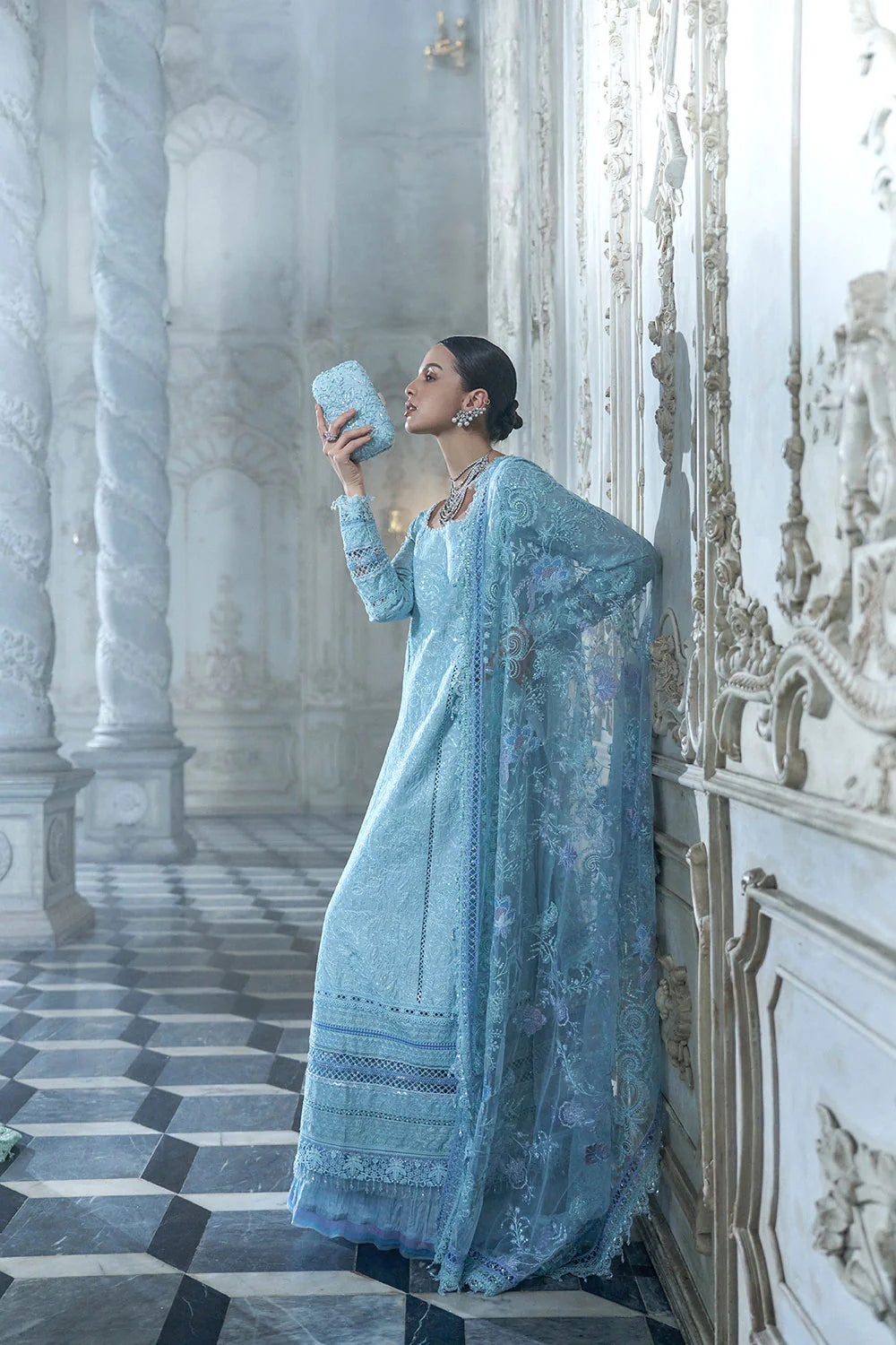 Design 4A Luxury Lawn Eid Edition 2026 Stitched