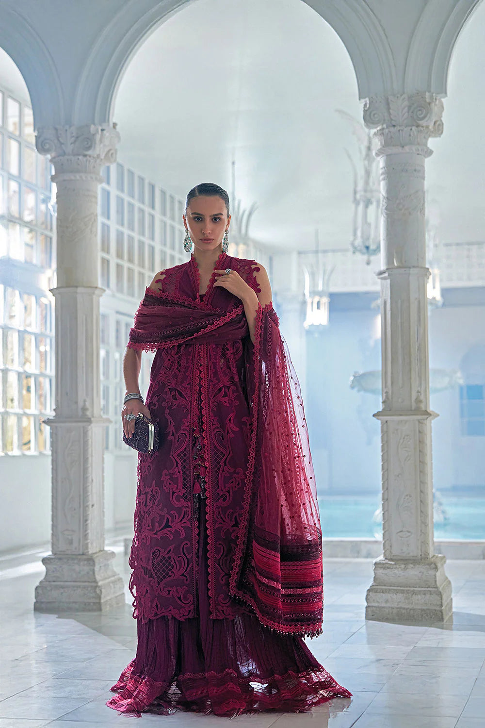 Design 5A Luxury Lawn Eid Edition 2026 Stitched