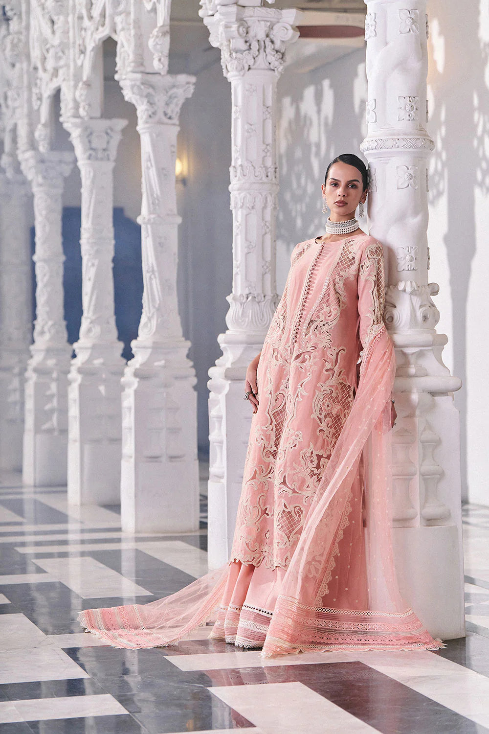Design 5B Luxury Lawn Eid Edition 2026 Stitched Secondary image