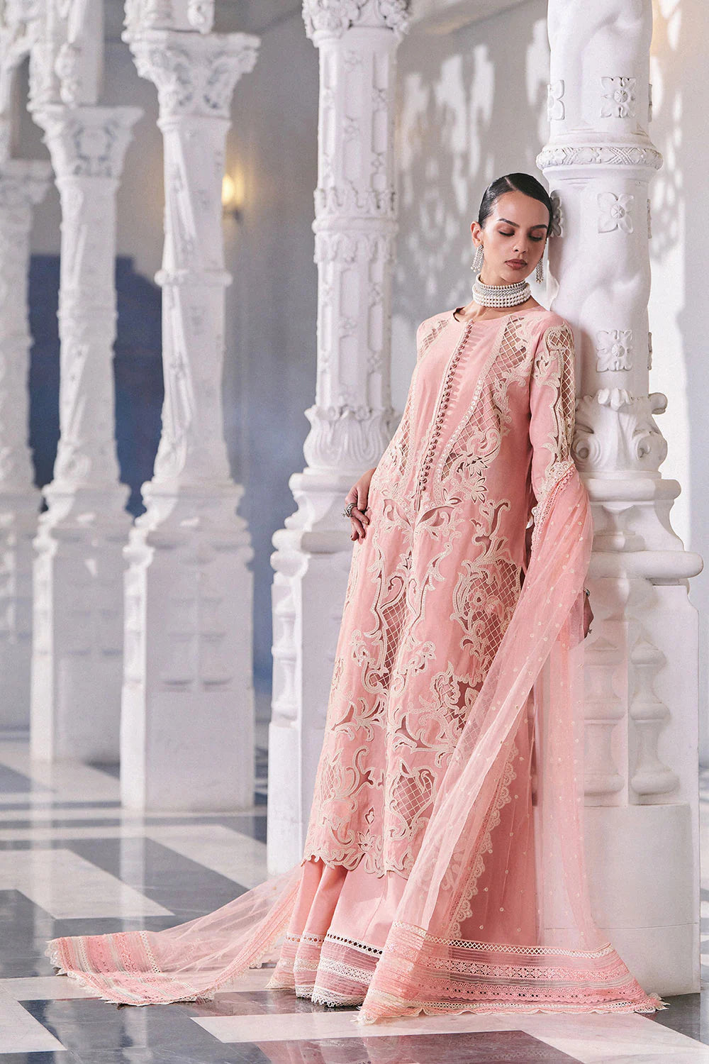 Design 5B Luxury Lawn Eid Edition 2026 Stitched