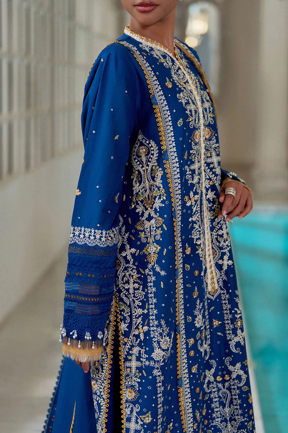 Design 8A Luxury Lawn Eid Edition 2026 Stitched