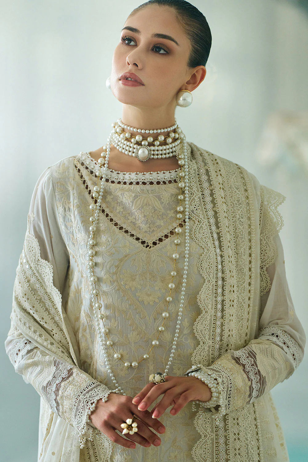 Design 9A Luxury Lawn Eid Edition 2026 Stitched