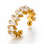 Celeste Crystal Band Ring  – 18K Gold Plated