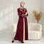 Crimson Dune Abaya