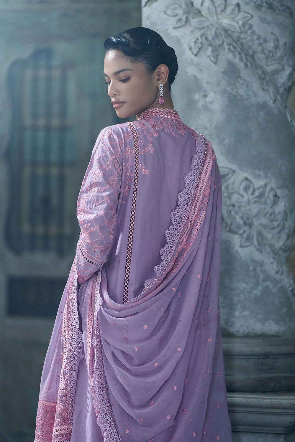 Design 2A Luxury Lawn Eid Edition 2026 Stitched
