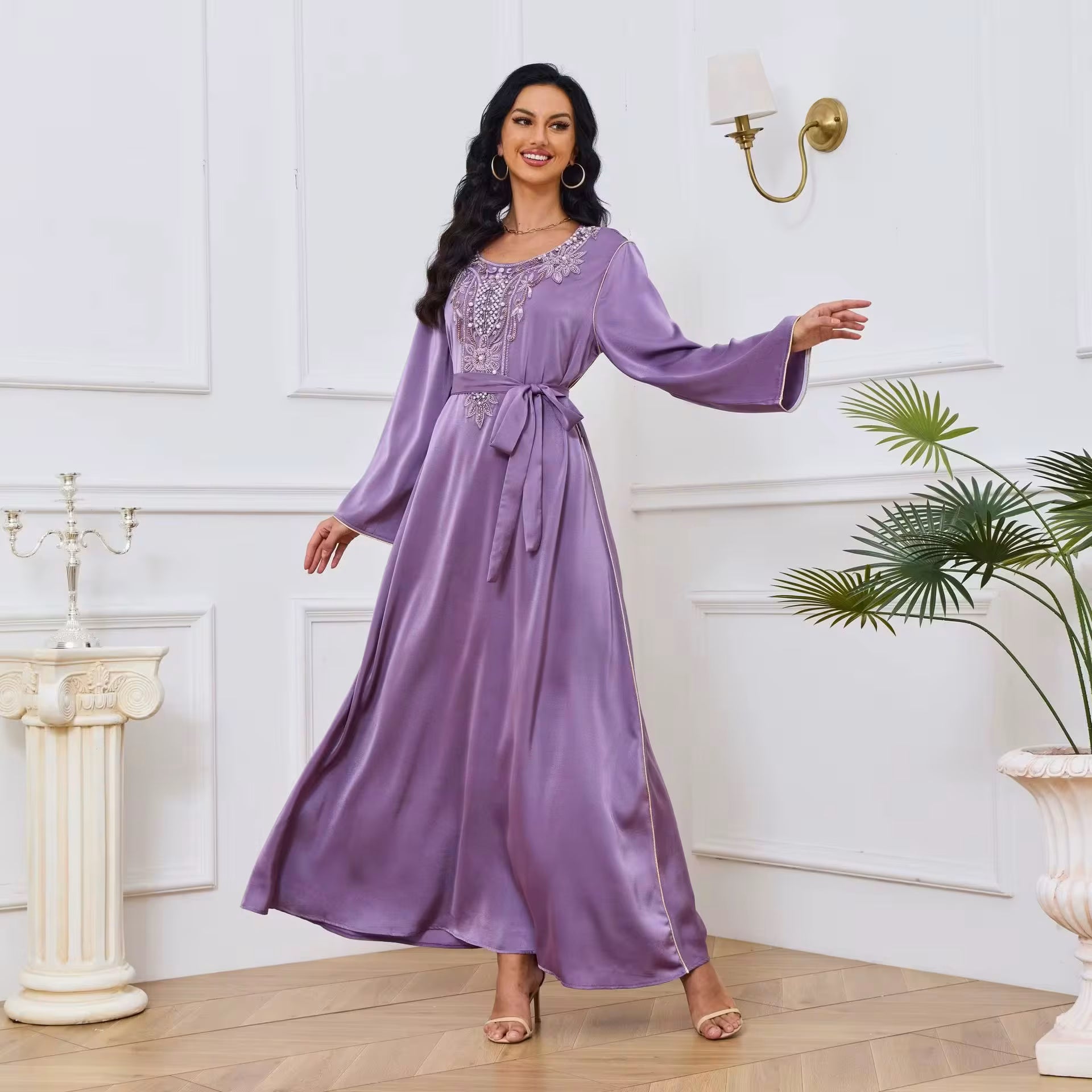 Lilac Drift Abaya Main image
