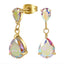 Rainbow Light Drop Earrings – 18K Gold Plated