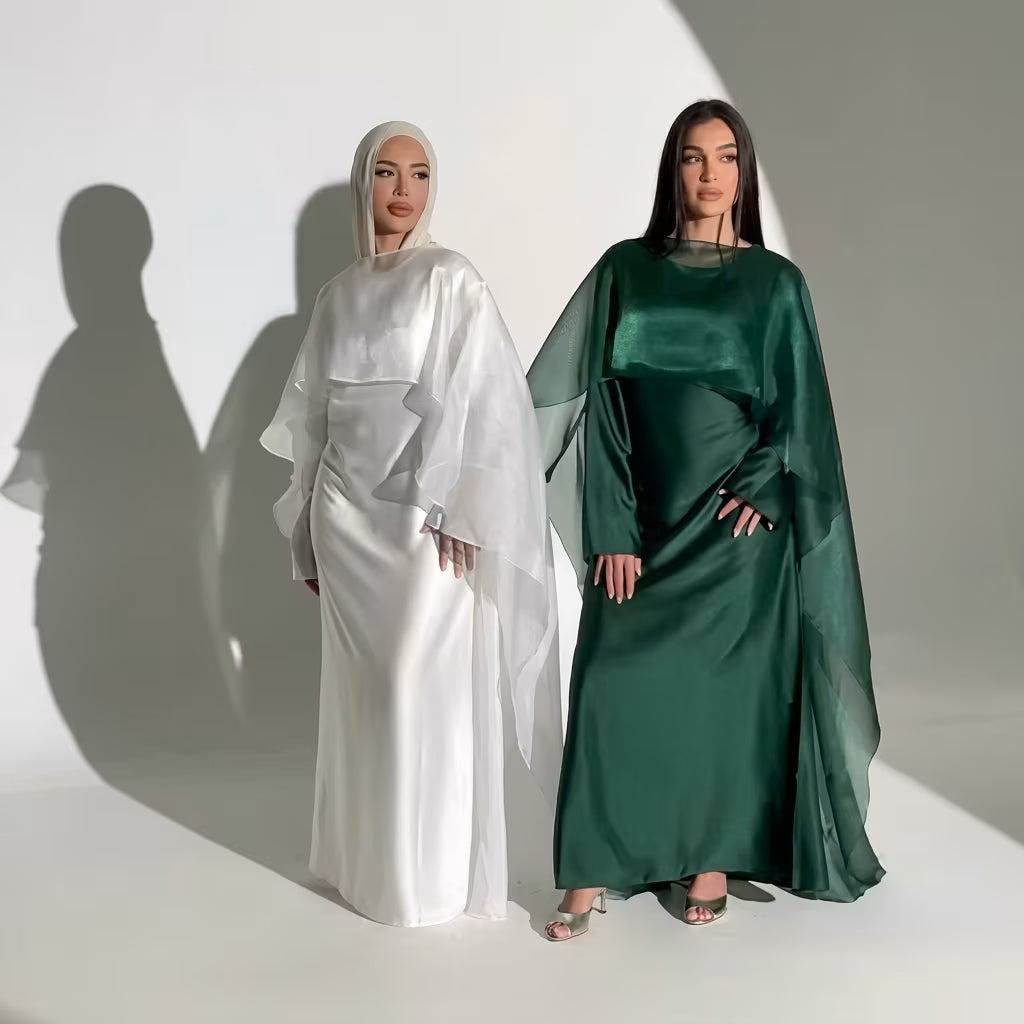 Silk Veil Abaya