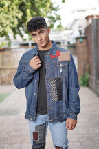 Urban Canvas Patchwork Denim Jacket