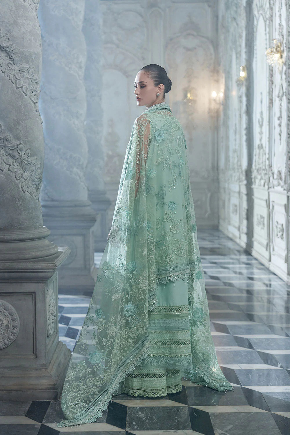 Design 4B Luxury Lawn Eid Edition 2026 Stitched