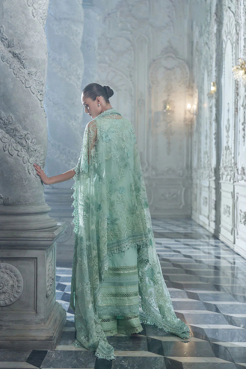 Design 4B Luxury Lawn Eid Edition 2026 Stitched