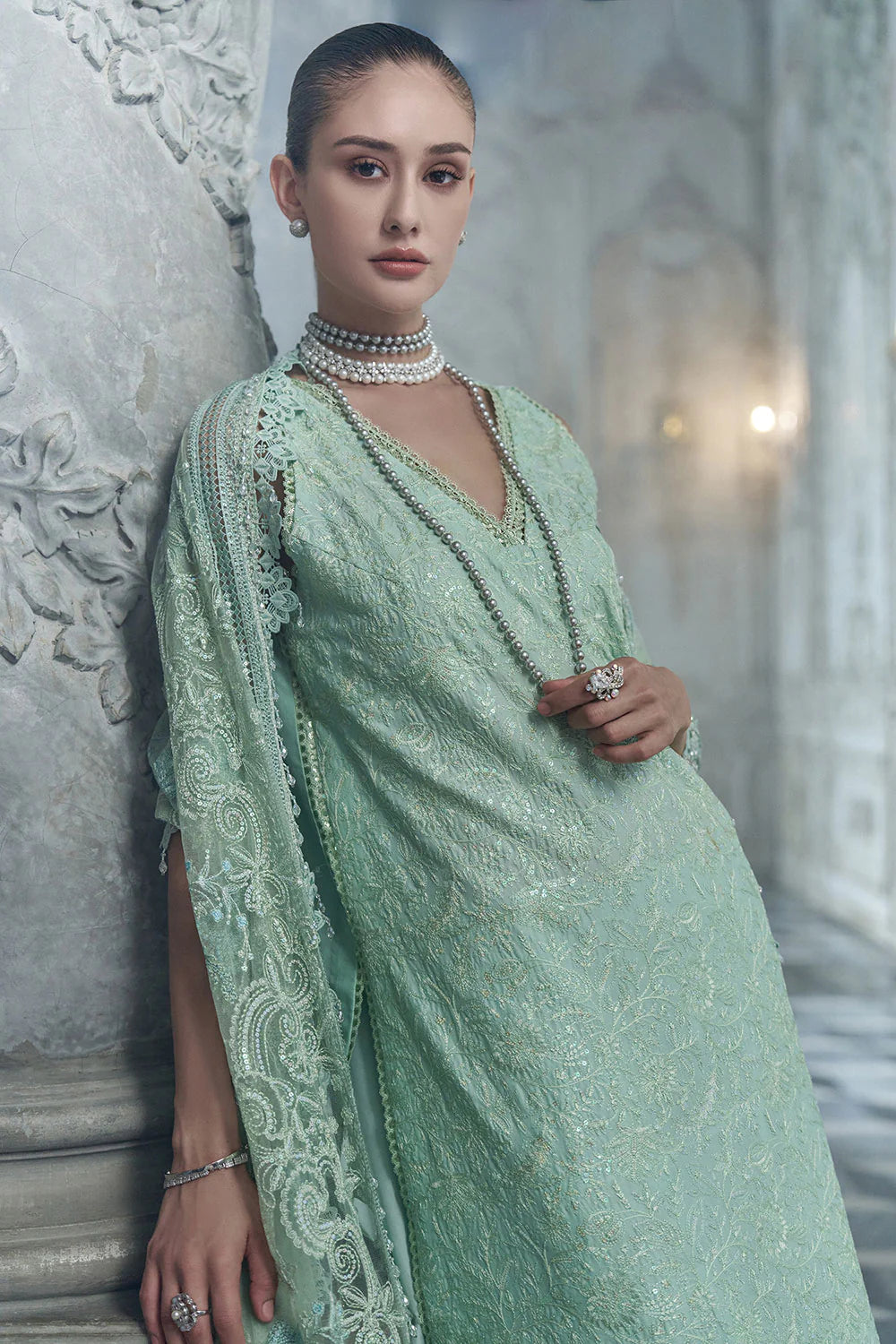 Design 4B Luxury Lawn Eid Edition 2026 Stitched