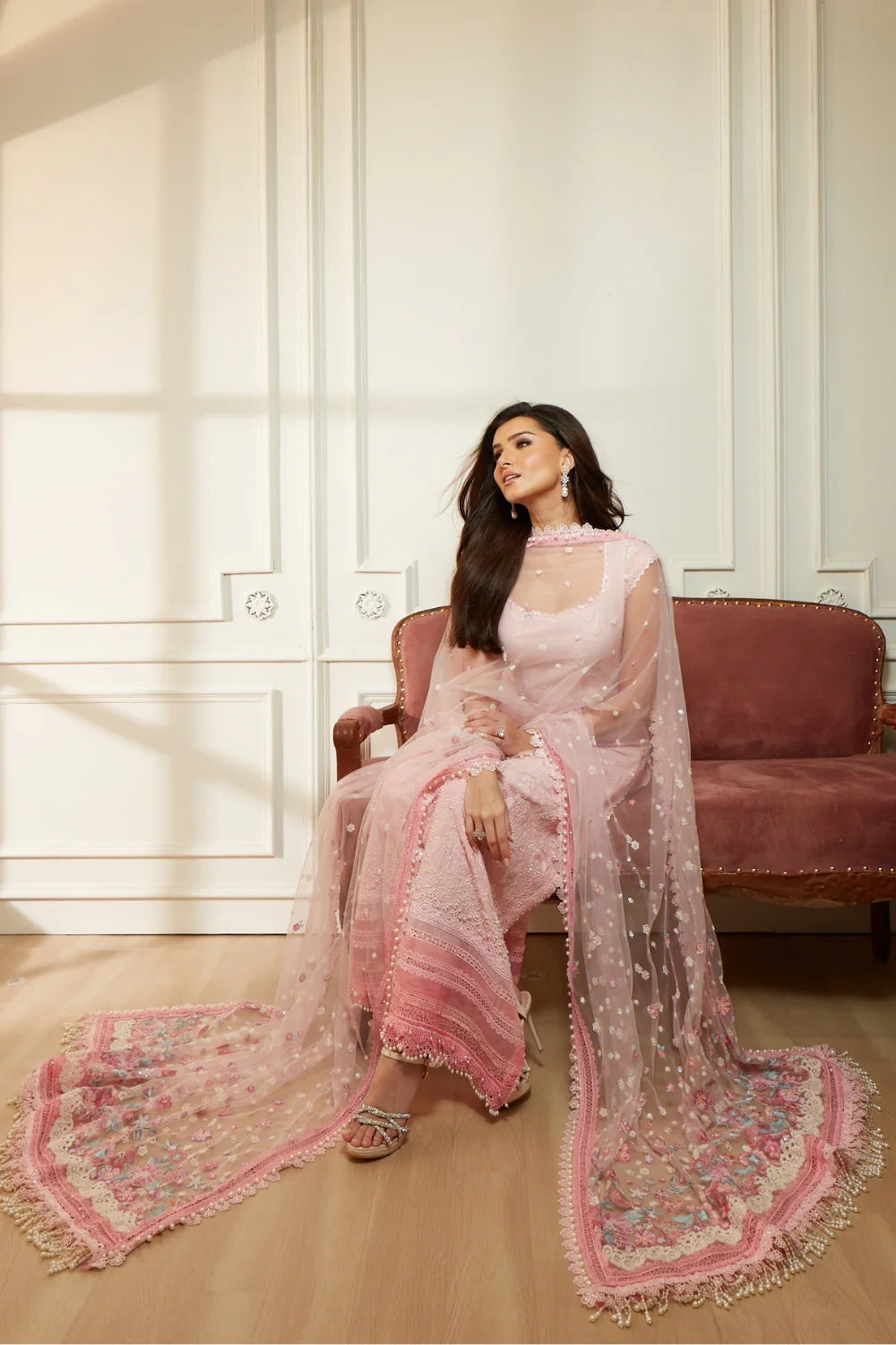Design 7B Luxury Lawn Eid Edition 2026 Stitched